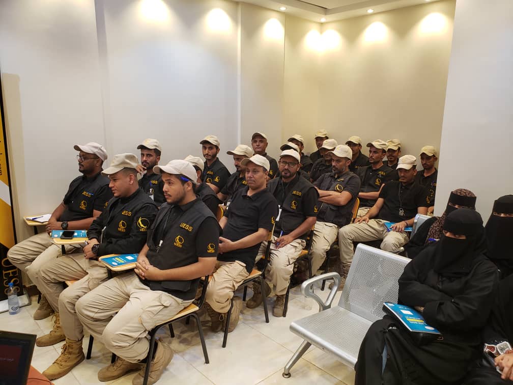 Universal Group- Universal Eagles (UESS) Holds Training Courses for Its Employees in Aden Branch